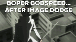 Boper God Speed After Image Dodge GIF