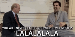 Borat Being Jolly GIF