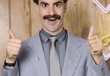 Borat Not GIF