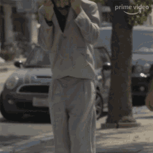 Borat Not Me Hiding His Self GIF