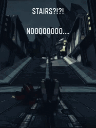 Borderlands Stairs Nooooo GIF