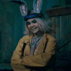 Borderlands Tiny Tina Cover's Her Mouth GIF
