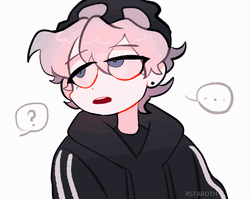 Bored Animation Rolling Eyes GIF