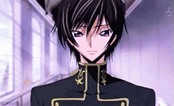 Bored Lelouch Lamperouge Shoulder Shrugging GIF