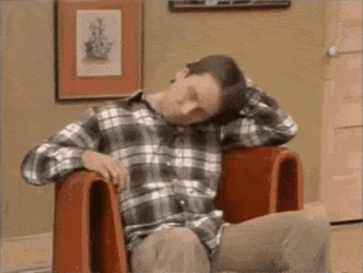 Bored Man Anxiously Waiting GIF