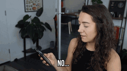 Bored Nooo Cellphone Reaction GIF