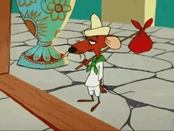 Bored Rat Travelling Slowpoke Rodriguez GIF