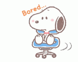 Bored Snoopy Dog