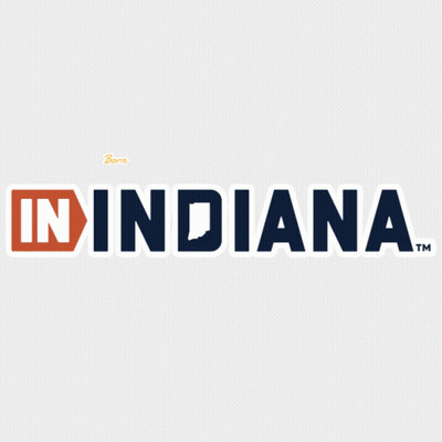 Born And Raised Indiana Logo GIF