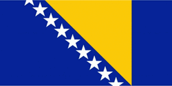 Bosnia And Herzegovina Flag Stars GIF