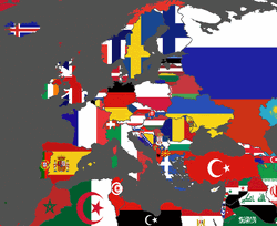 Bosnia And Herzegovina Mixing Map GIF