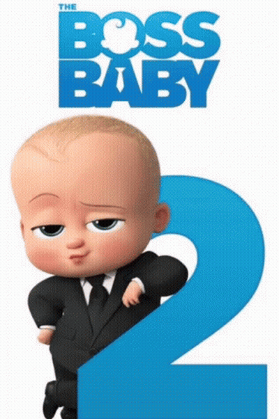 Boss Baby 2 Movie Poster GIF