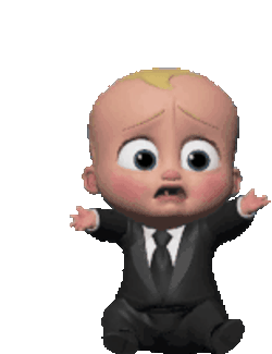 Boss Baby Baby Sticker GIF