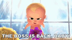 Boss Baby Is Back GIF