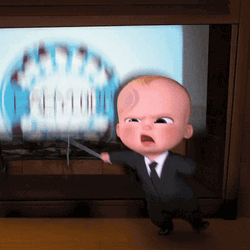 Boss Baby Puppy Presentation GIF