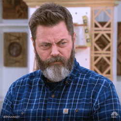 Boss Makes A Dollar I Make A Dime Nick Offerman Nodding GIF