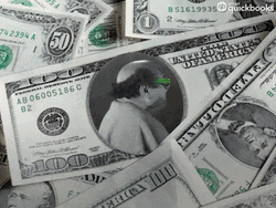Boss Makes A Dollar I Make A Dime Old Man In Dollar Bill GIF
