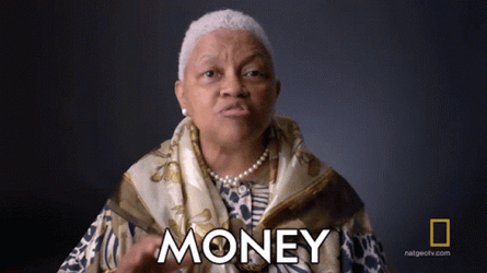 Boss Makes A Dollar I Make A Dime Old Woman Talks About Money GIF