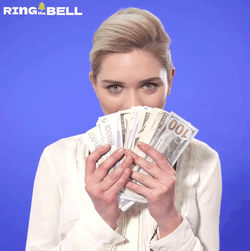 Boss Makes A Dollar I Make A Dime Woman Giggling GIF