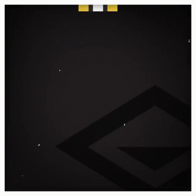 Boston Bruins Logo Black Background Yellow Border GIF