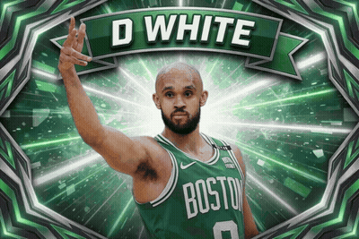 Boston Celtics D White Giving Peace Sign GIF