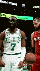 Boston Celtics Jaylen Brown Flexing Muscle GIF