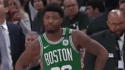 Boston Celtics Marcus Smart Hand On Hips GIF