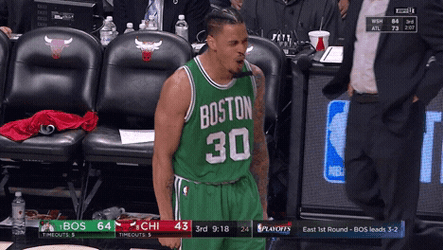 Boston Celtics Players Showing Support GIF