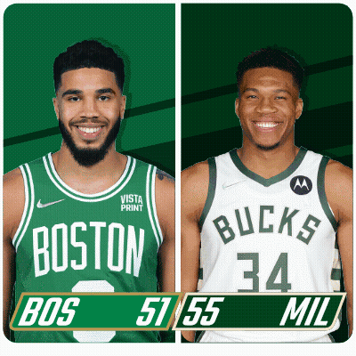 Boston Celtics Vs Bucks Basketball Players GIF