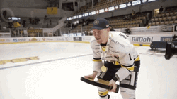 Boston Hockey Group Hugs GIF