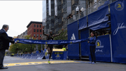 Boston Marathon Finish Line GIF