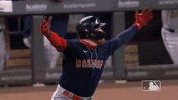 Boston Red Sox Christian Arroyo Celebrating GIF