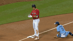 Boston Red Sox Player Waving GIF