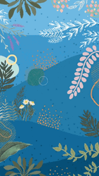 Botanical Plant Background GIF