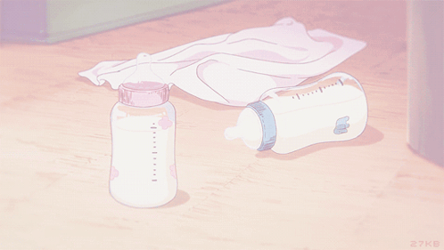 Bottle Of 7 Up On Stove Top GIF