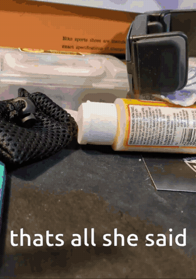Bottle Of Glue Thats All She Said GIF