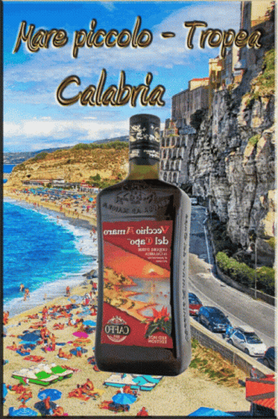 Bottle Of Mare Piccolo Tropica Calabria Poster GIF