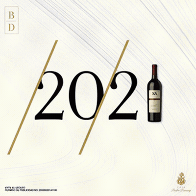 Bottle Of Wine With Red R12 Label GIF