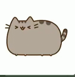 Bouncing Cat On Pusheen Thanksgiving GIF