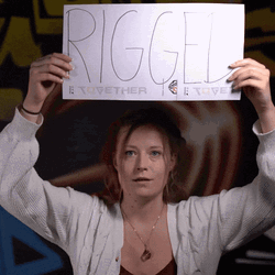 Bouncing Woman Rigged GIF