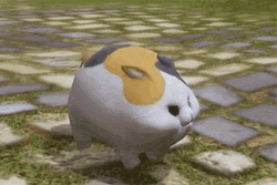 Bouncy Animated 3D Cat GIF