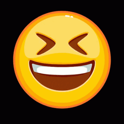 Bouncy Mood Shifting Lol Emoji GIF