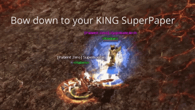 Bow Down To Your King Superpaper GIF