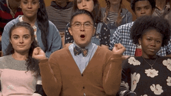 Bowen Yang Excited Woooo GIF