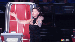 Bowing Down Ariana Grande The Voice GIF