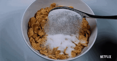 Bowl Of Cereal With Spoon Netflix GIF