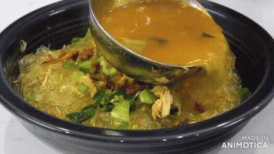 Bowl Of Food Made In Animatica GIF