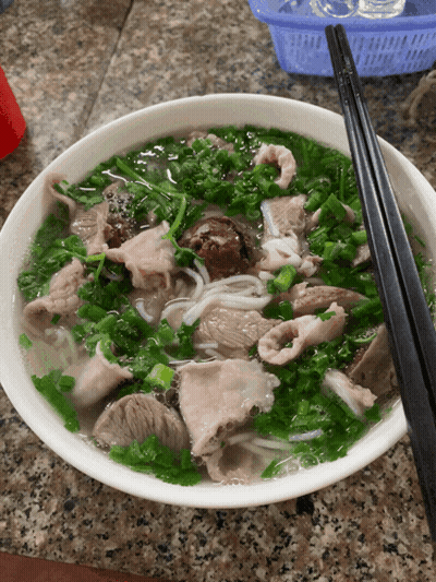 Bowl Of Soup With Chopsticks GIF
