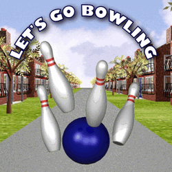 Bowling Alley Lets Go Bowling GIF