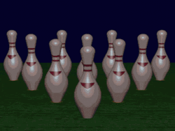 Bowling Alley Lightning Strike GIF